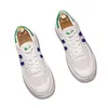 Ontwerpers kant -Up 3487 jurk bruiloftsfeestschoenen hoogwaardige witte mesh ademende heren casual sneakers lente herfst ronde teen rij lopen loafers