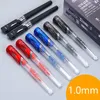 Stylos Gel 5 pièces/lot 1.0 Mm stylo grande capacité épais bureau entreprise Signature pour écrire fournitures scolaires mignon papeterie