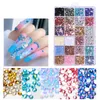 Nail Art Decorations Bulk Wholesale Jelly AB Flatback Resin Rhinestones In Box Candy Cab Color 3D DIY Deco Bling Kit Supplies For Stac22