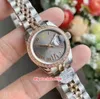 7 Style Perfect Quality Watch Ladies 28mm 279135 279175 President Roman Diamond Dial border CAL.2671 Movement Automatic Mechanical Women's Mrs Watches wristwatches