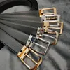 Classic Men Belts Designer Belt Square Buckle Waistband Mens Golden Silver Belts Luxurys Designers Girdle 3.5cm Width High Quality 2204091WU