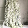 20 قطع الاصطناعي الوستارية الحرير الزهور شنقا الزواج ديكور زهرة جارلاند للمنزل حديقة الزفاف ation 220329