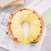 U Shape Memory Foam Pillow Plane Fruits Watermelon Shape Traveling Airplane Pillow U-shape Neck Pillows