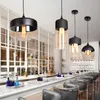 Pendants lampes nordic moderne loft suspendu les luminaires de lampe en verre E27 Lights LED pour la cuisine Restaurant Bar salon chambre