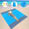 Dekens Thuis Waterdichte Pocket Stranddeken Opvouwbare Camping Mat Matras Draagbare Lichtgewicht Outdoor Picknick Zand MatDekens