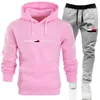 Merk Bulk Groothandel Unisex Jogger Sportkleding Jogging Heren Sets Zweet Sweatsuit Effen trainingspak Training