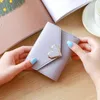 Wallets 2023 Small Fresh Heart Shape For Women Ladies Sweet Love Designer Money Bag Purse Student Cute Slim