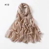 2022 hiyab musulmán de algodón con purpurina brillante para Mujer, bufanda larga Maxi turbante para la cabeza, bufandas instantáneas suaves, chal árabe islámico para Mujer de 200*80cm