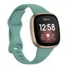 Slim Watch Bess для Fitbit Versa 4 3 Sense Sment Smart Accessoires Замена TPU Watch Band Sport 12 Colors in Stock