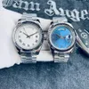 Business Fashion New Watch Ceramic Rame Stal Strap 40 mm Automatyczne męskie zegarek