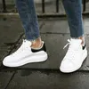 48 Colors New Designer's Casual Shoes Mens Fashion Suede Women Leather Lace Up Platform S Ivory Triple Black Studd Shiny Clear Sole Trainers Racer Running Sneakers