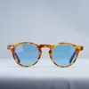 Óculos de sol Gregory Peck Brand Designer feminino Mulheres Vintage Polarizadas transparentes Retro Sol Glasses Womens Mens Sungassengulas