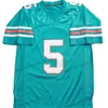 Nikivip -schip van US Ray Finkle #5 Ace Ventura voetbaljersey Pet Detective Movie Men's All gestikte groene topkwaliteit jerseys