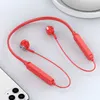 Magnetiskt trådlöst Bluetooth -hörlurar Musik hörlurar Telefon Neckband Sport öronslurar med mikrofon för iPhone Samsung Xiaomi