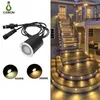 LED Deck Light with Protecting Shell 12V Recessed Underground Lamp IP67 Waterproof Outdoor Landscape Lighting for Garden Yard Steps