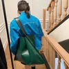 Akşam çantaları modaya uygun marka tasarım deri dokuma yumuşak kapasiteli büyük çanta bayan el çantası kadın omuz bajevenleme