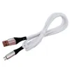3A fl￤tad mikro USB-typ C-kabel Snabbladdningsdatakablar f￶r Huawei Xiaomi Mobiltelefonavgift USB-C MicroUSB-tr￥d