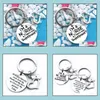 Keychains Fashion Accessories Rostfritt stål Nurses Keychain Im A Nurse Round Keyring Medicinsk studentgåva Smycken Tillbehör 28mm Key Chain