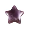 30mm Star Decoração Artesanato Natural Pedra Cura Cristais Quartzo Estrela Gemstone Ornamentos para casa de Natal