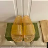 Designer-Transparent Jelly Coussin d'air Large Confort Pantoufles Sexy Open Toe 2021 Sandales pour femmes d'été Designer de luxe lumineux pieds courts m