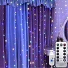 Stringhe LED Cortinas Curtian String Lights Fata USB Telecomando Ghirlanda per la finestra di casa Natale Mariage Decorazione SalonLED2445915