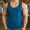 Bodybuilding Mens Sports Gym Tank Top Men Quickdrying Man Sleeveless Workout Running Slim Fitness Vest Shirt 220623