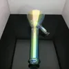 Glass Pipe Oil Burner bong hookah New electroplated printing thickened glass bongs glass water pipe