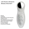 CE FDA 7 couleur LED thérapie par la lumière ultrasons autre équipement de beauté 3Mhz Photon rajeunissement de la peau lifting dispositif de massage facial à ultrasons