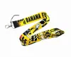 Mobiltelefonband charms 100st tecknad bananafish rem nycklar mobila lanyard id märke hållare rep anime nyckelring för pojke tjej grossist 2022 #017