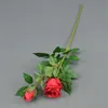 Artificial Flowers 68cm Length Bulgarian Rose White Pink Blue Valentine's Day Wedding DIY Decoration