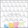 30Ml 60Ml Empty Clear Plastic Refillable Top Bottle Transparent Bottles For Hand Sanitizer Shampoo Drop Delivery 2021 Packing Office Schoo