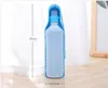 Botella de agua para perros de 500ml, botella de agua portátil de plástico para mascotas, cuenco alimentador de agua potable para viajes al aire libre, plegable