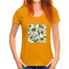 Мужские футболки модная принт цветочный цветочный стиль женский мультфильм-мультипликация стильная короткая рукава график T Top Top Tee Tee's Tee's