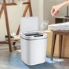 15 / 18L Touch-free Trash Cans Smart Infraröd Motion Sensor Avfall Bin För Kök Badrum Skräpburk Med Lock Billagringslåda 220408