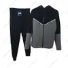 Mens Designer Tracksuits Tech Tech Poleece Hoodies Logo Baskılar Günlük Street Leisure Fashion Street Giyim Ezirdi Sweatshirtler Uzun Kollu Ceket ve Pantolon Seti NK Pamuk