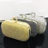 Shinny Glitter Avond Hardsurface Box Tassen Elegante vrouwelijke bruiloft Schouder Pouch Banquet Party Luxe 220630