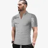 Camisa polo masculina de manga curta camisa polo impressão polo roupas verão streetwear casual moda masculina topos 220708