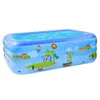 US Stock Family Inflatable Swimming Pool PVC Paddling Kids Adult Small Bathtub Outdoor Garden Backyard Summer Water Three-layer Party Toy 2022