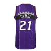 Pascal 43 Siakam Basketbol Formaları Vince 15 Carter Tracy 1 McGrady Jersey Marcus 21 Camby Jersey S-XXL Nakış Logoları