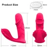 Bezprzewodowe pchnięcie wibratorka Dildo Dilot Control dla kobiet G Spot Clittoris stymulator zabawek erotycznych dla dorosłych 18 220317