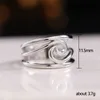 2022 Beach Thin Ring Ocean Sea Wave Ring Vacation Holiday Promise Statement Rings For Women Couples Fashion Jewelry