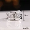 Bague fine de plage en forme de vague d'océan, anneau de promesse de vacances, pour femmes et Couples, bijoux à la mode, 2022