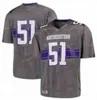 Thr NCAA College Jerseys Northwestern 84 Cameron Green 13 Trevor Siemian 51 Pat Fitzgerald 26 Evan Hull 11 Aidan Smith Custom Football Stitched