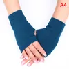 Five Fingers Gloves 1Pair Winter Female Fingerless Without Women Warm Spring Autumn Gift Collection Wrist WarmFive