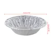 250pcs Disposable Aluminum Foil Baking Egg Tart Pan Cupcake Case Plate Mold Tin
