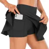 Tennis kjolar sommar korta byxor kvinnor sport kjol naken hudvänlig tyg veckad hem springa golf skort6552525