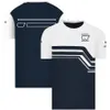 2023 2022 F1 Tシャツフォーミュラ1レーシングOネックTシャツチームユニフォームワークウェアトップス同じF1レーシングファンサマーTシャツクイックドライジャージ