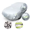 Full Car Snow Ice Rain Waterproof Sun UV Rain Shade Cover Silver Size S-XL Auto Car Outdoor Protector For Mazda 3 H220425