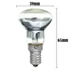 Lampe de remplacement Lava E14 R39 30W Spotlight Vis à l'ampoule Lumière Réflecteur Clear Light Ampoules Lava Incandescent Lampe de filament
