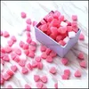 100 pièces/lot mousse en forme de coeur pour la fête de mariage décoration de la maison boîte-cadeau matériau de remplissage emballage fleur remplissage goutte livraison 2021 noël